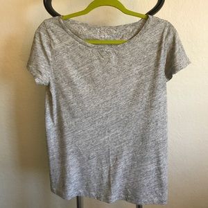 J. Crew Heather Grey Vintage Cotton Tee