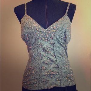 Love Culture Floral Spaghetti Strap Top