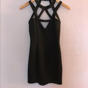 Strappy Black Dress