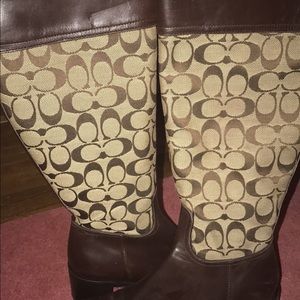 Women's Coach riding boots