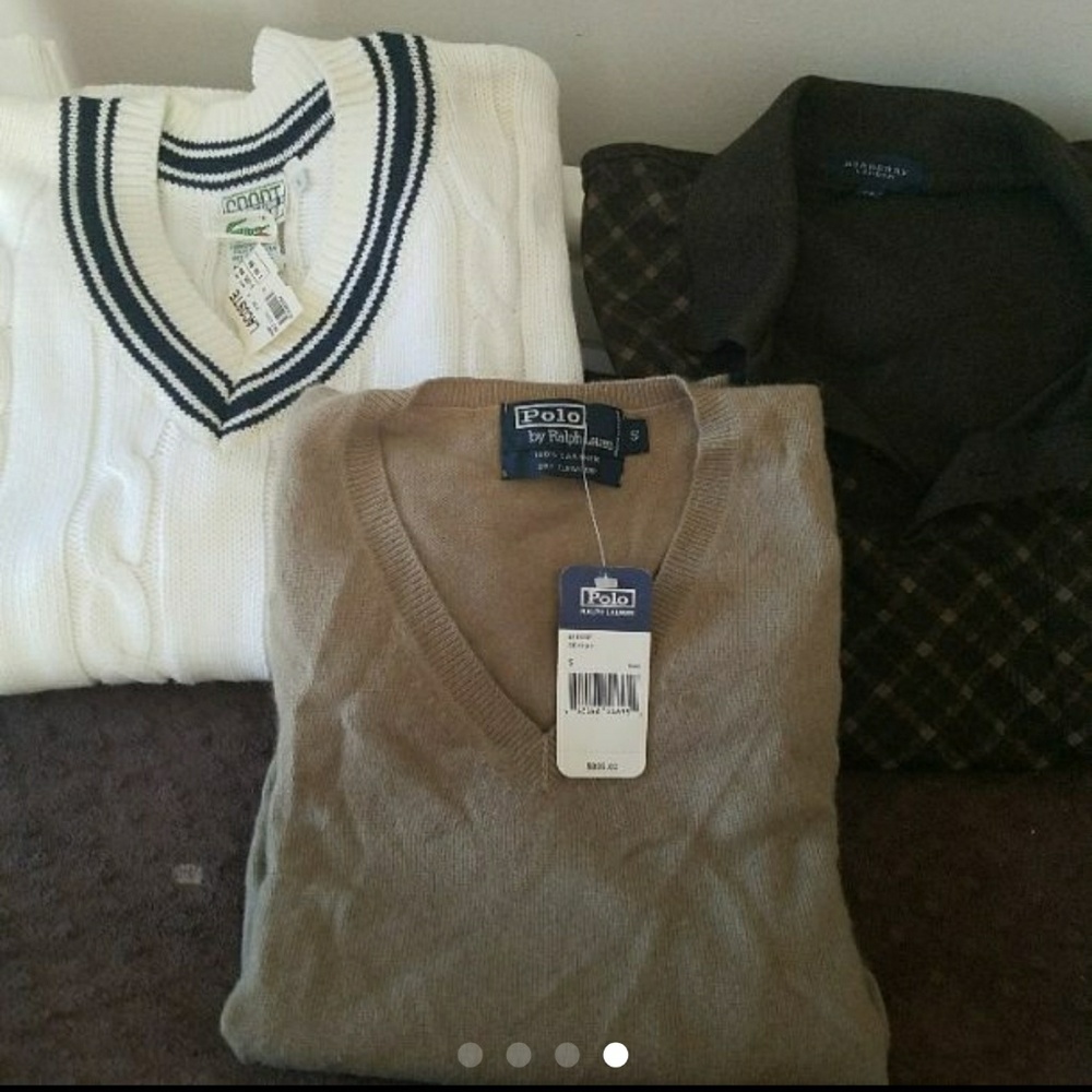Men's designer clothing lot