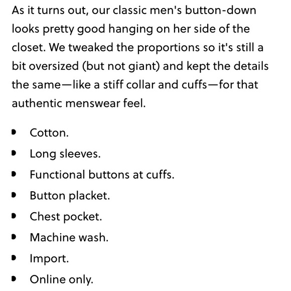 J Crew petite end-on-end long shirt - Picture 4 of 4