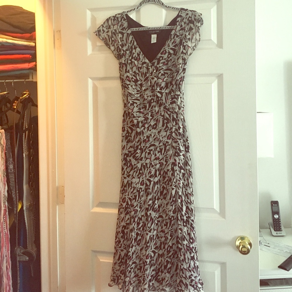 100% silk dress