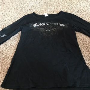 Women's long sleeve Harley Davidson top