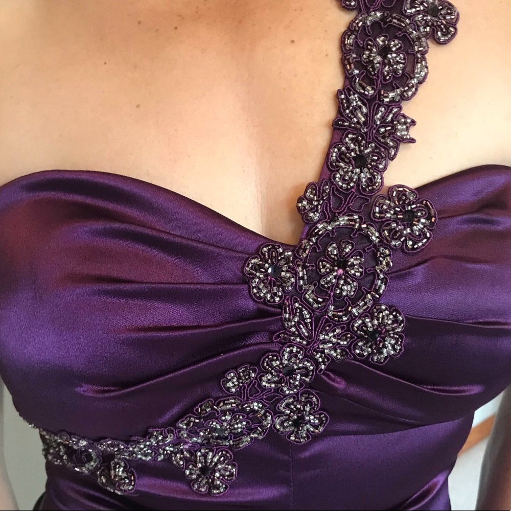 Purple evening/cocktail dress for special occasion