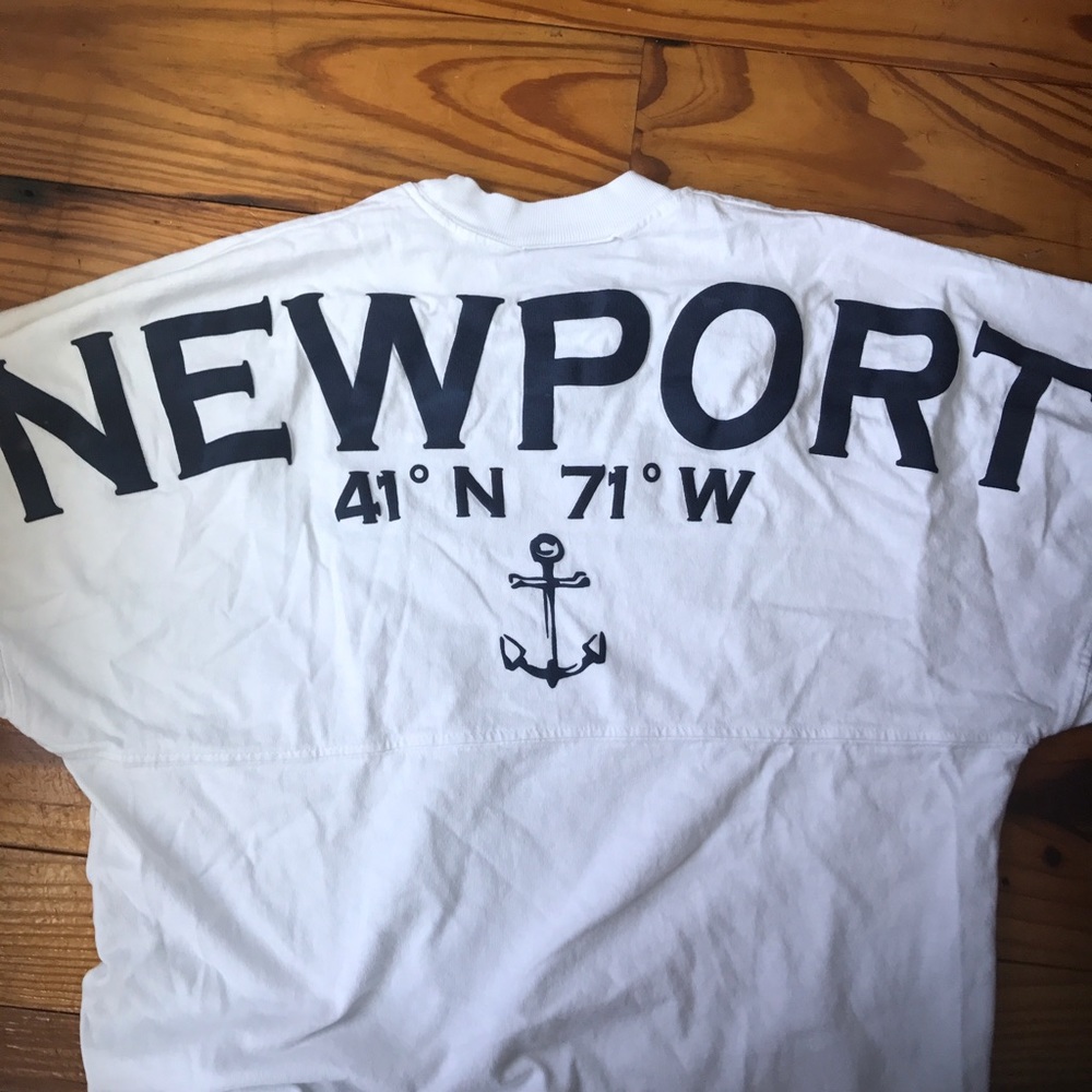Newport RI coordinates Spirit jersey