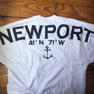 Newport RI coordinates Spirit jersey