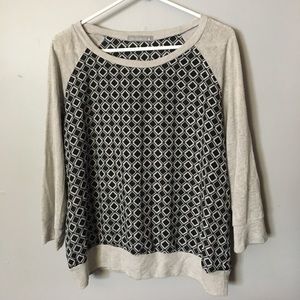 Light Grey & Black Sweater