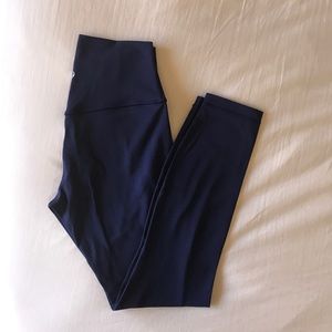 NWOT lululemon align pant II - hero blue