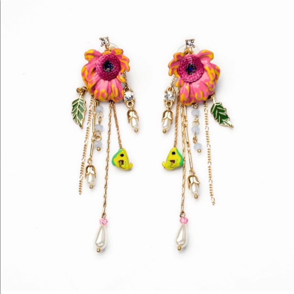 Charm earrings nwot