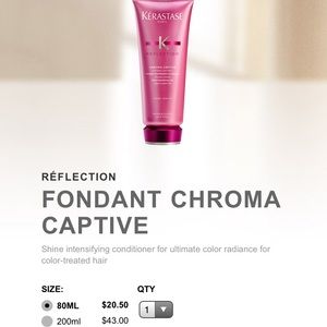 Kerastase shampoo and conditioner