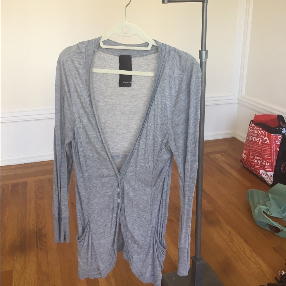 Light weight grey cardigan