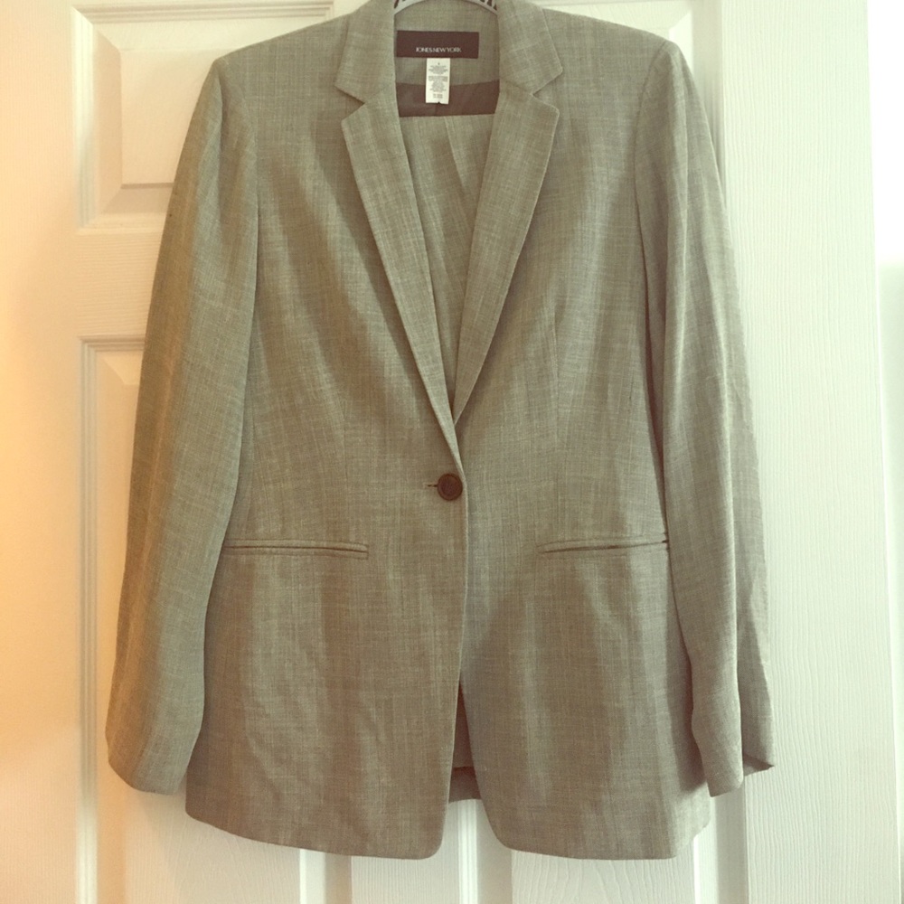 Business suit.  Pants and jacket