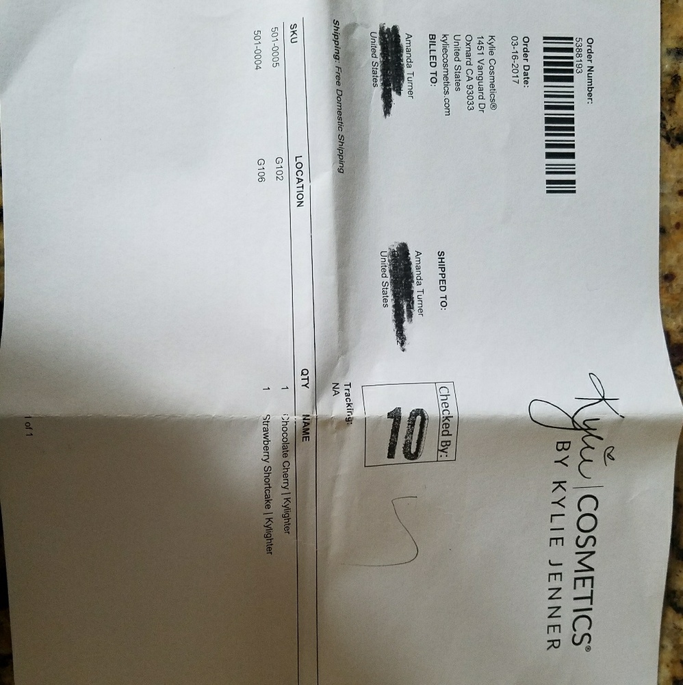 Kylie highlighter not for sale