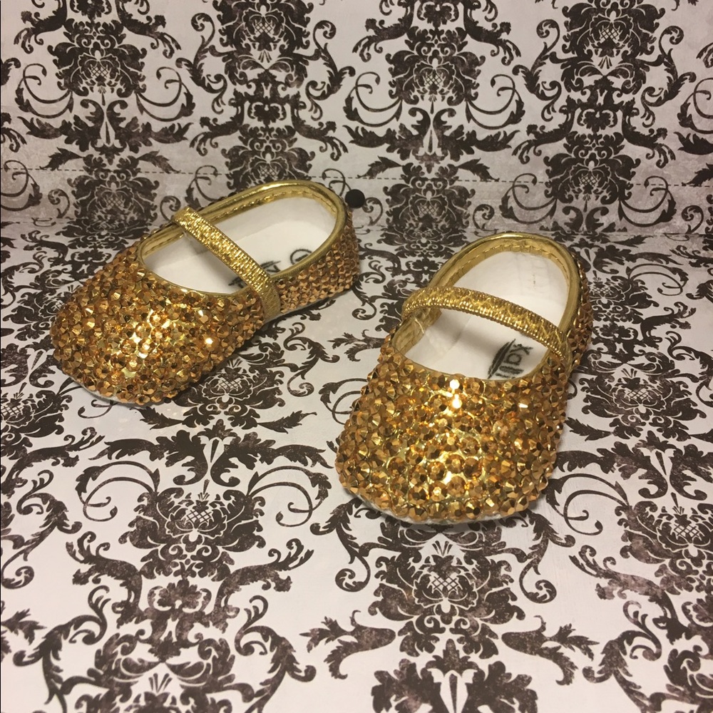 Infant blinged shoes