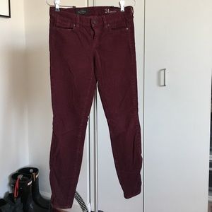 Jcrew toothpick cords