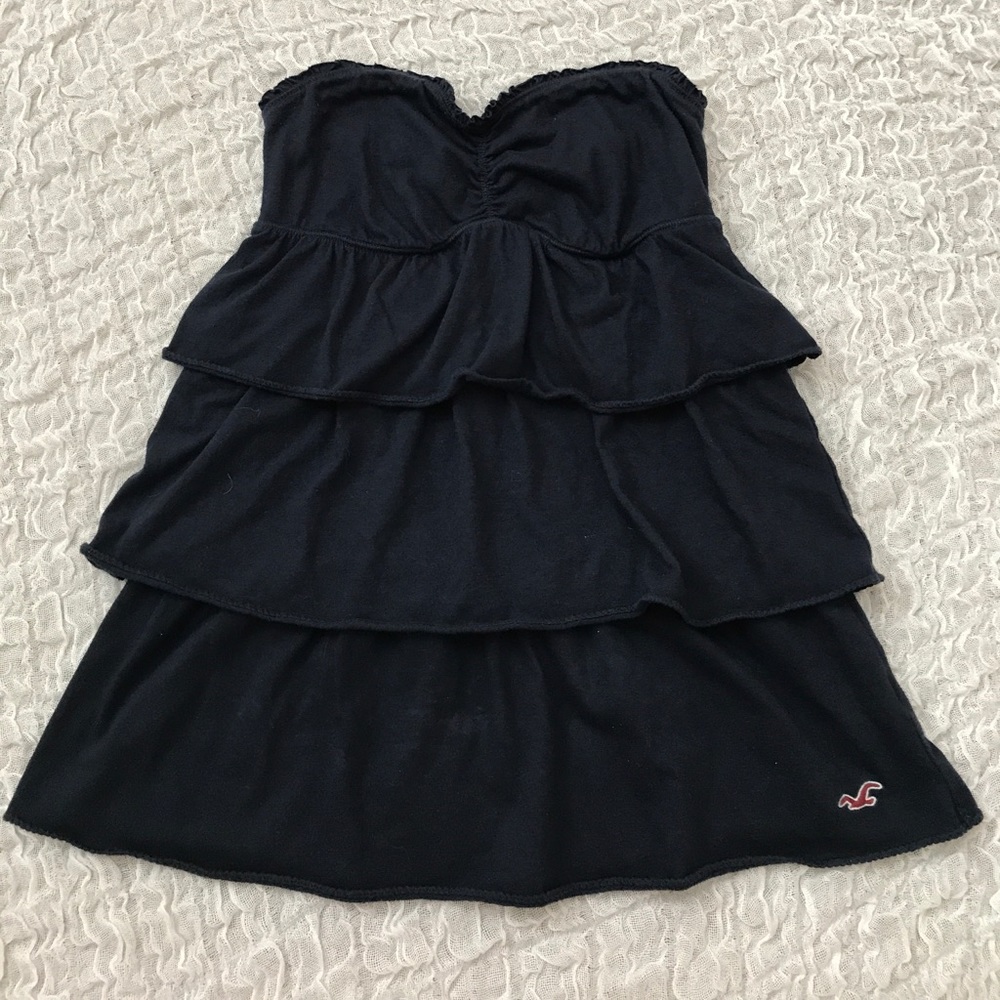 Navy blue sleeveless top