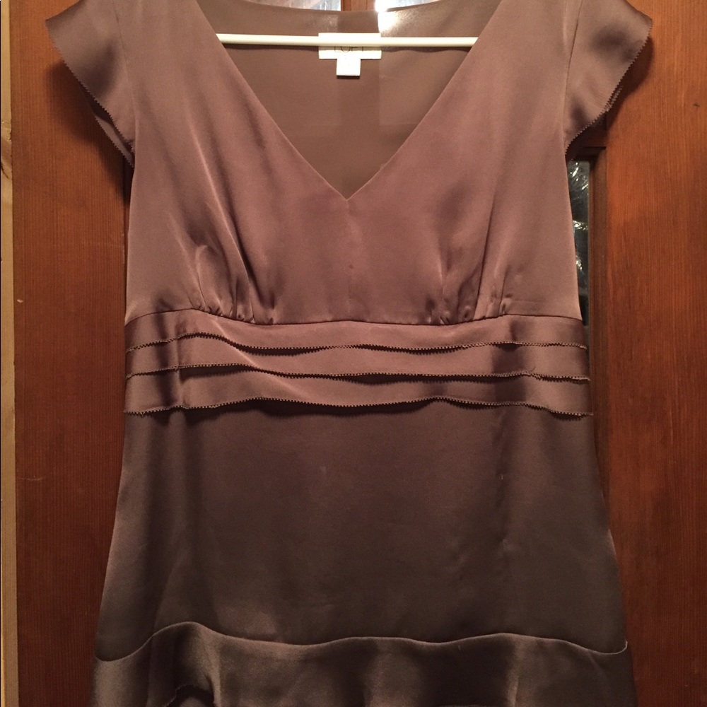 Light brown Ann Taylor Loft Shirt