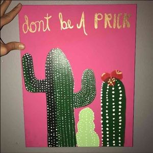 Cactus painting