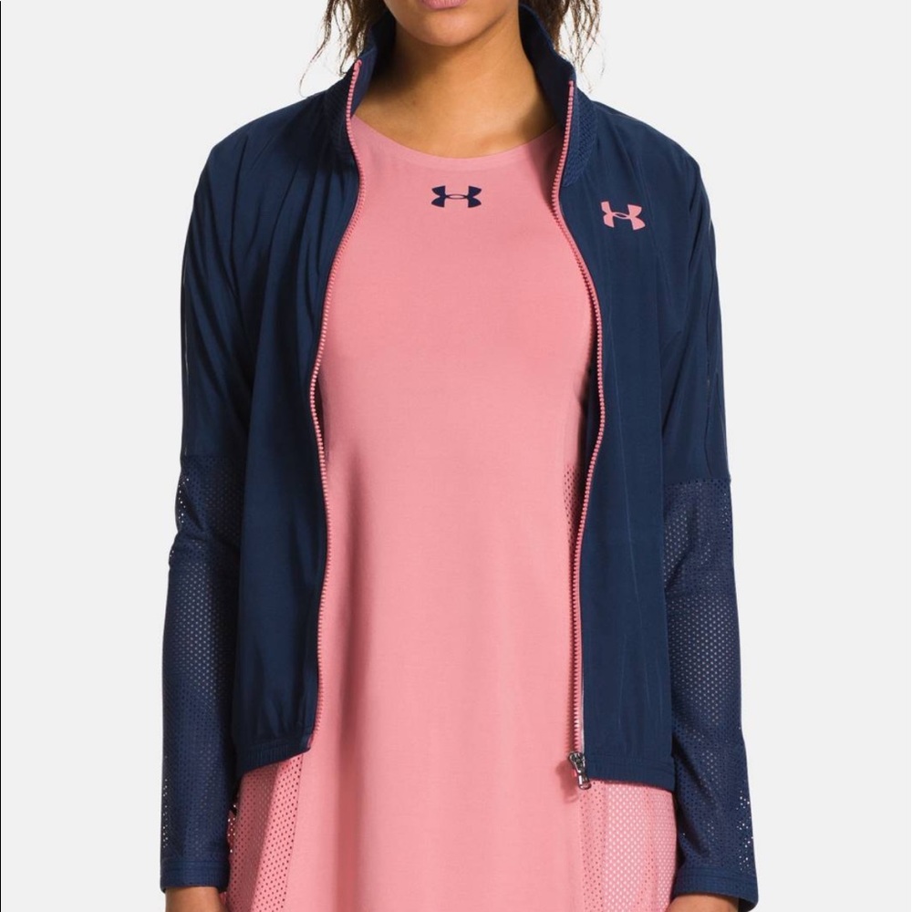 🔥SEND OFFERS🔥NWT under armour tennis jacket