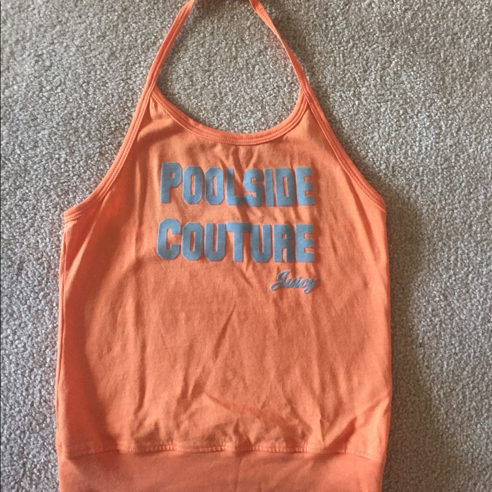 Juicy Couture girls halter top NWOT