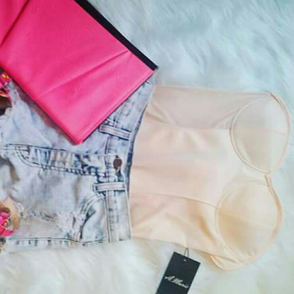 Blush bodysuit