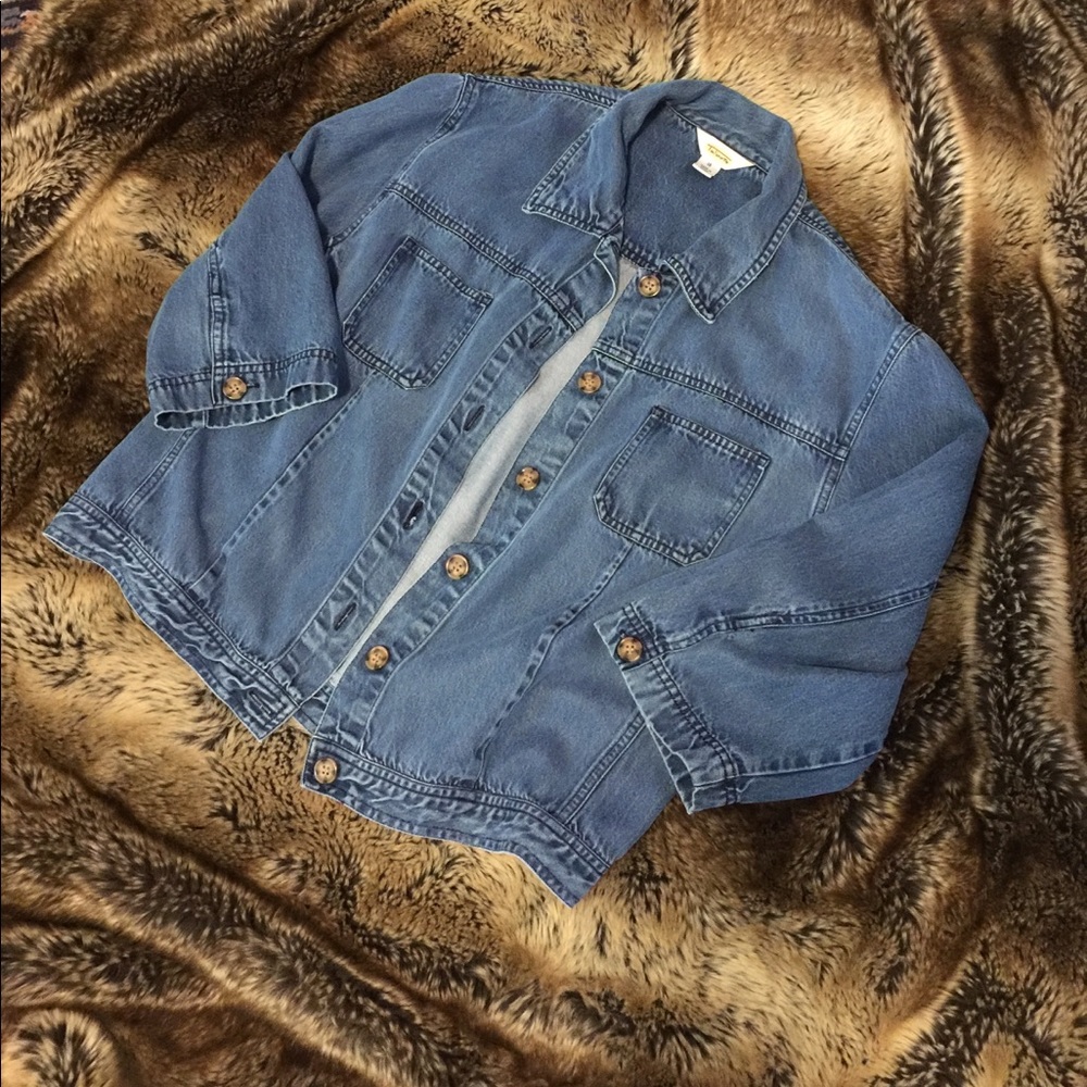 Talbots Tencel Jacket.  3/4 sleeves.  Lightweight