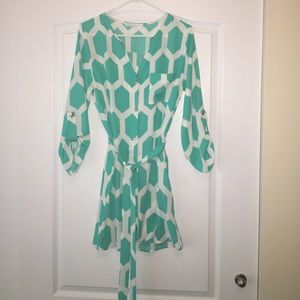 Peach Love Cream dress/long blouse