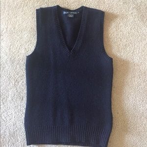 Navy Ralph Lauren sweater vest