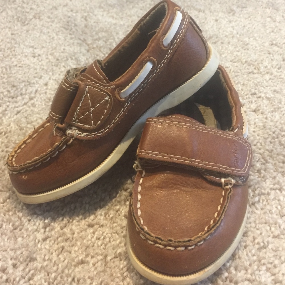 Carter's toddler size 7 boat shoes.