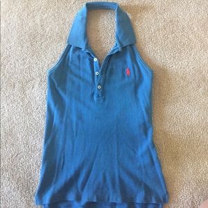Adorable Polo Ralph Lauren polo halter top
