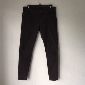 Corduroy skinny jeans