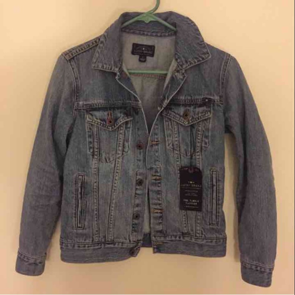 Lucky Brand Tomboy Trucker Denim Jacket