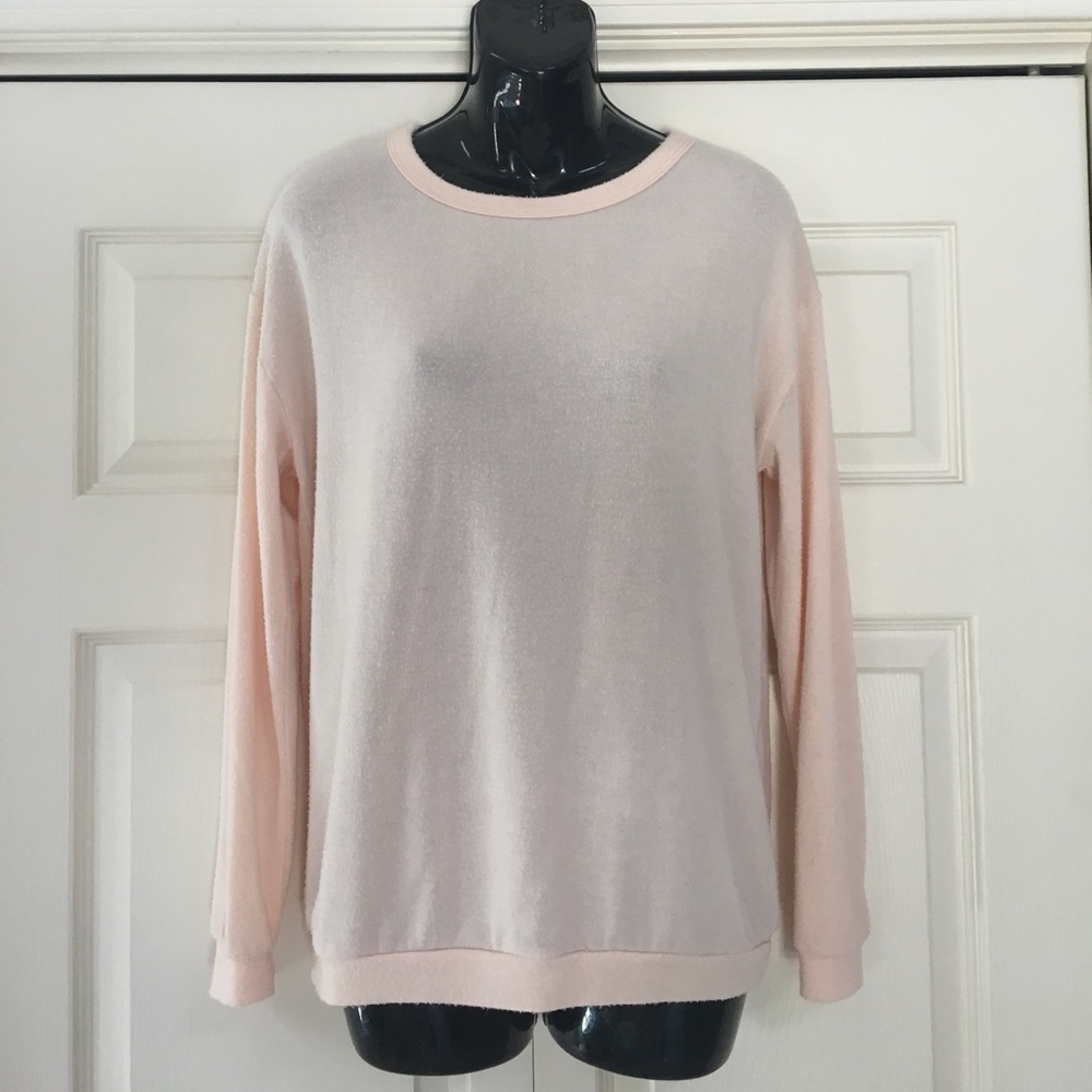 Women's pink forever 21 sweater