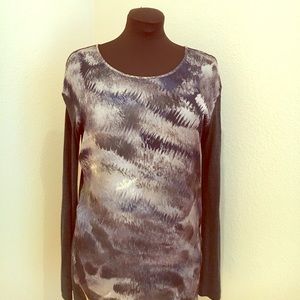 Abstract watercolor Trouvé top M