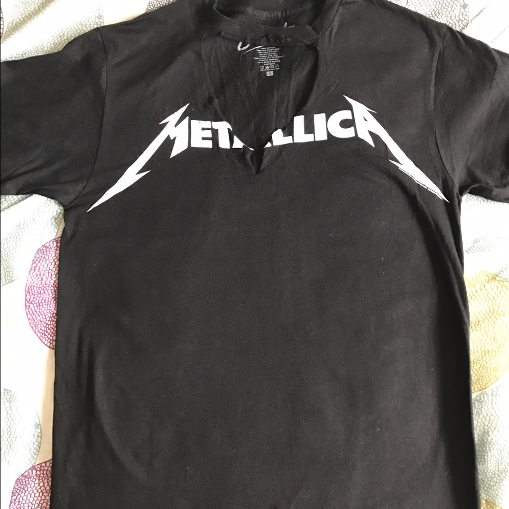 Metallica band tee