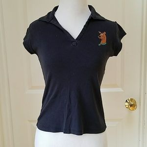Navy blue Scooby Doo polo!
