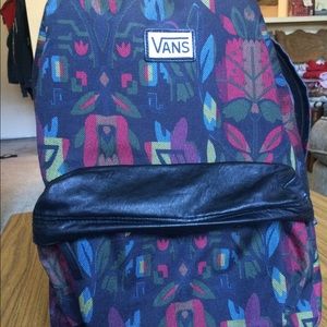 Vans tribal print backpack