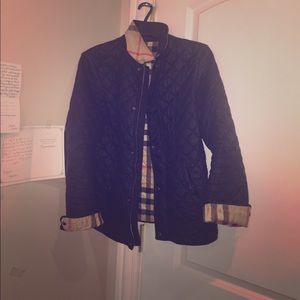 Worn Burberry jacket!