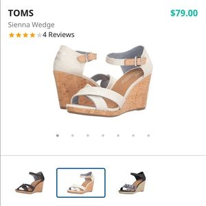 TOMS Wedges. GREAT CONDITION