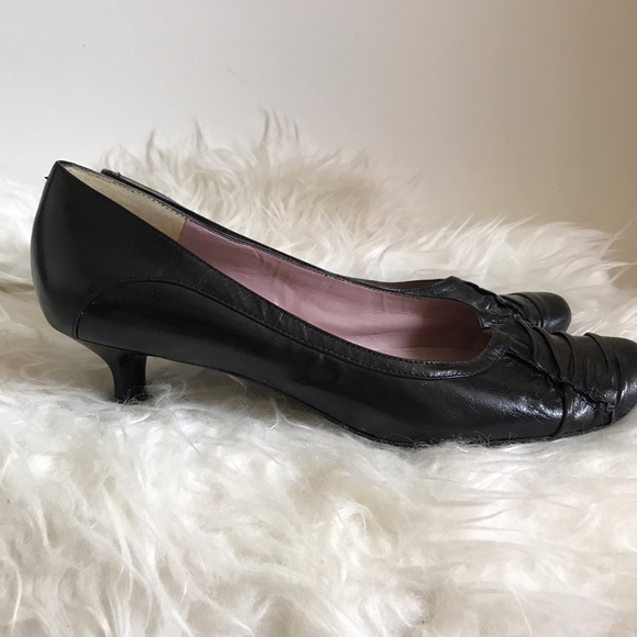 nine west kitten heels black