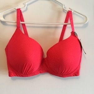 Pink Extra Coverage Bra