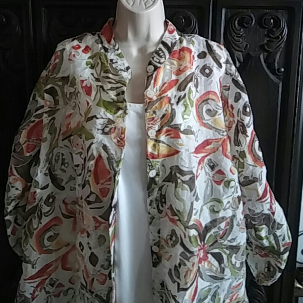 Womens Blouse lightweight Casual Floral