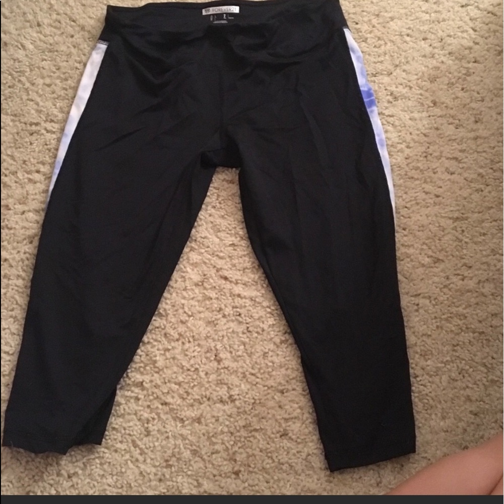 Black workout pants