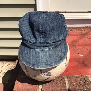 Denim hobo hat