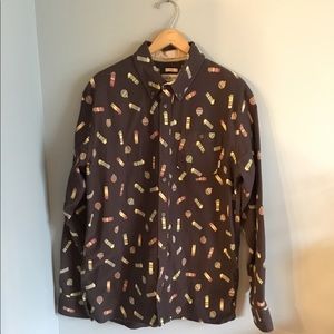 Burton Durable Goods Thermos print button down