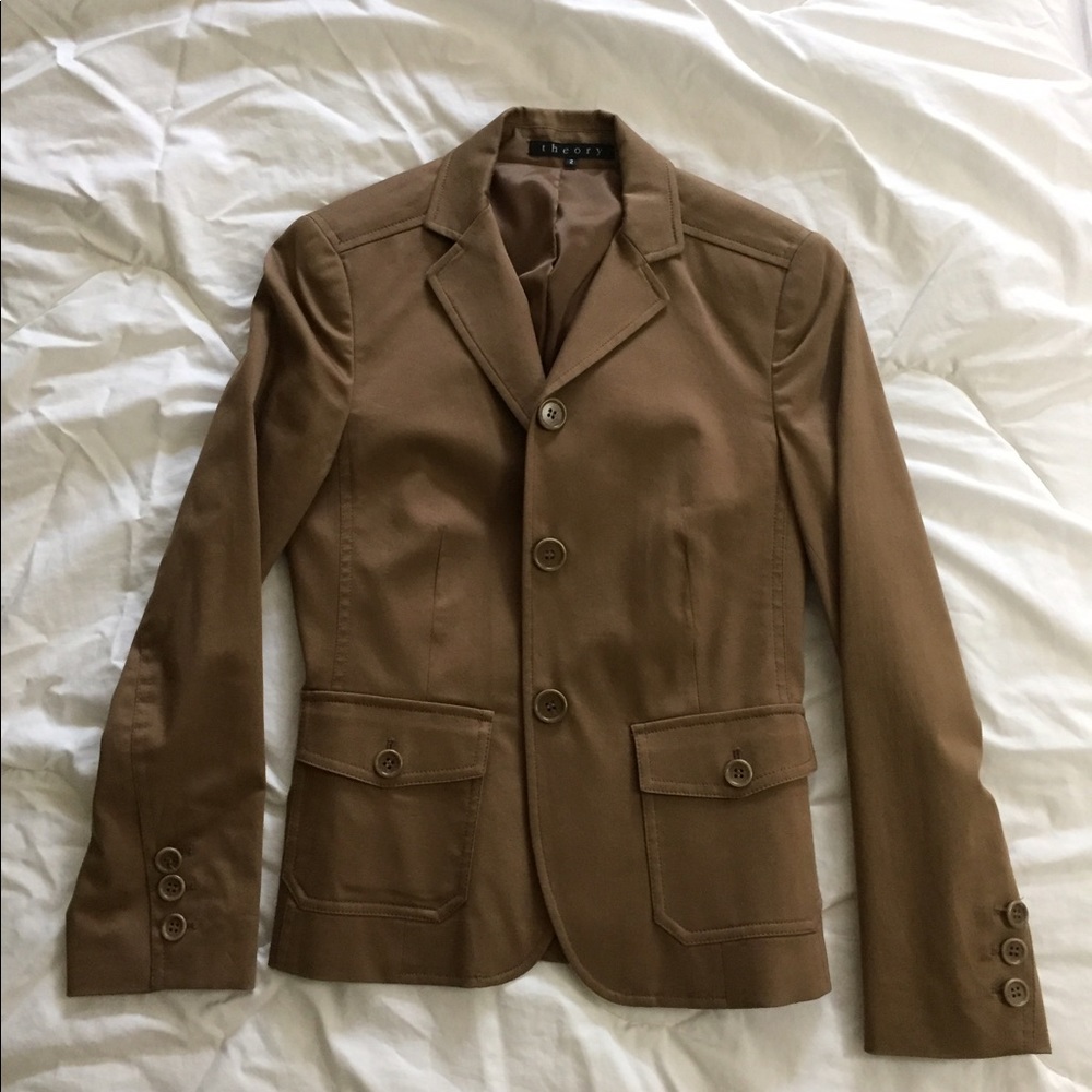 Theory Tan Blazer