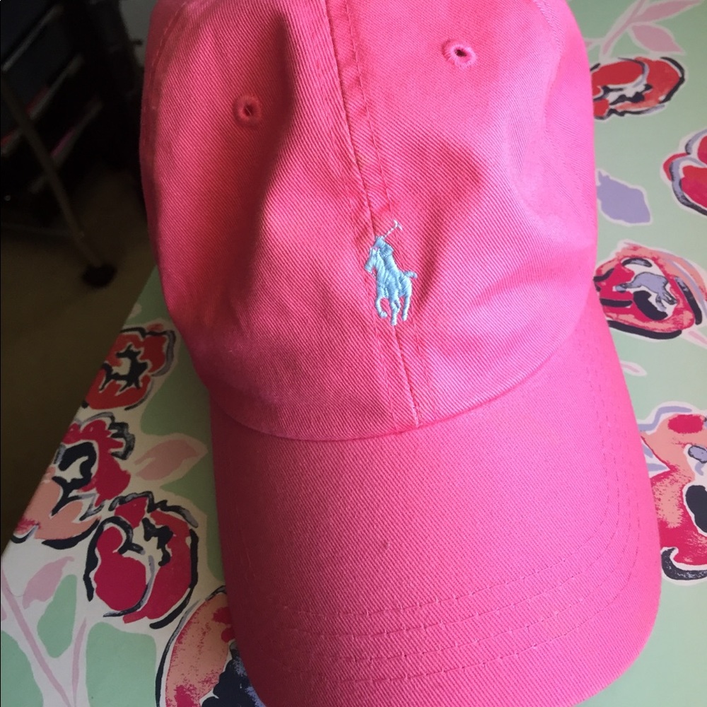 Polo hat! Leather strap