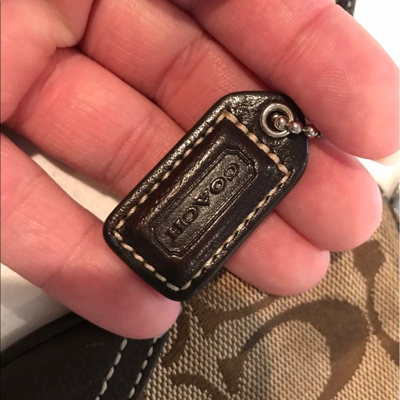 Brown Coach wristlet - Picture 2 of 3