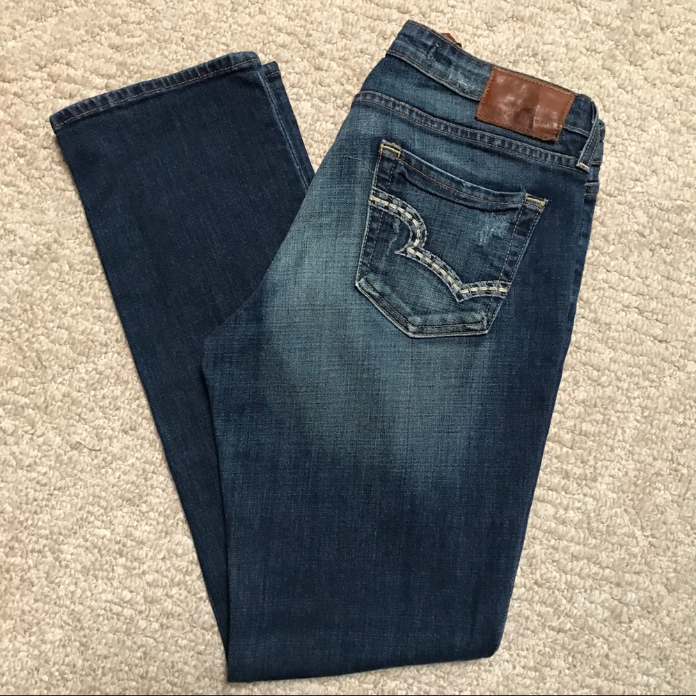 EUC Big Star Nina Mid Rise Straight Jeans, 31R